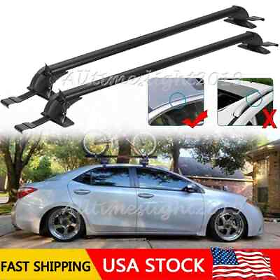 #ad For Toyota Corolla 2010 2020 Top Roof Rack Cross Bar Cargo Luggage Carrier Lock $89.95