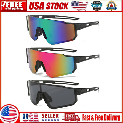 #ad Outdoor Sport Sunglasses Bike Cycling Glasses MTB Goggles Bicycle UV400 Eyewear $10.34