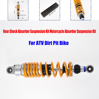 #ad #ad 11quot; Motorcycle Rear Shock Absorber Suspension Kit For ATV Dirt Pit Bike x1 $78.29