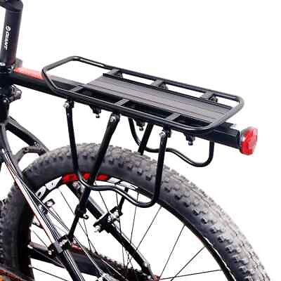 #ad Bicycle Luggage Carrier Cargo Rear Rack Shelf Cycling Bag Stand Holder Trunk $55.64