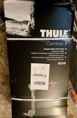 #ad #ad Thule Camber 2 Hanging Bike Hitch Rack 9058 1 1 4quot; 2quot; Receiver Up to 2 Bikes $269.99