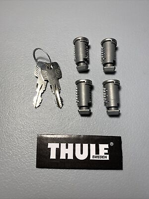 Thule One Key System Lock Cylinders Pack of 4 Thule Lock Set 4 Pack *NEW* $48.97