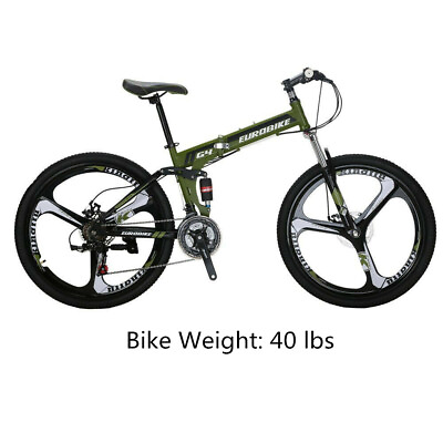 26#x27;#x27; Folding Mountain Bike 3 Spoke Wheel for Youth Adult Men and Women 16#x27;#x27;Frame $290.46