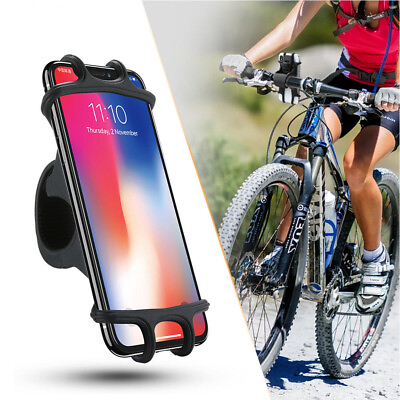 #ad Universal Motorcycle MTB Bike Bicycle Handlebar Mount Holder For Cell Phone GPS $7.29