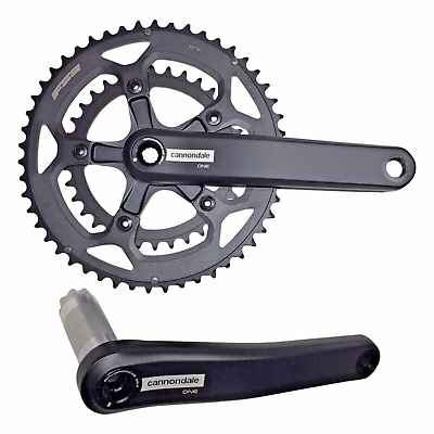 #ad #ad Cannondale One 50 34T Compact Road Cross Gravel Crankset 170mm BB30 11 Speed $99.99
