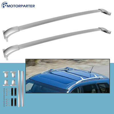 #ad For 2013 18 Nissan Pathfinder 4 Door Roof Rack Cross Bars Luggage Carrier 3.5L $48.96