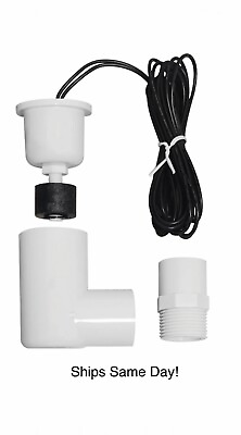 #ad SS2 style Low Voltage Condensate Safety Switch 3 4 PVC Float Switch DIY HVAC $18.00