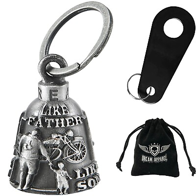 #ad Motorcycle Biker Bell Motorcycle Bell Hanger Motorcycle Accessories Like Father $14.99