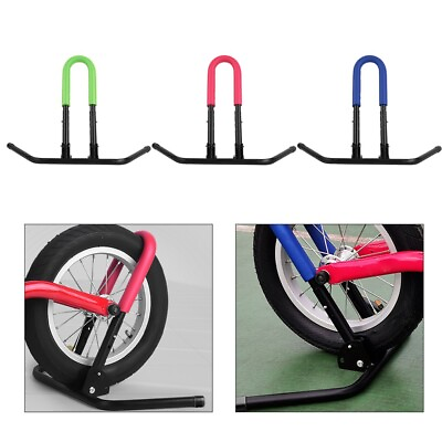 #ad Stable Kid#x27;s Bike Parking Rack with Foldable Design Convenient for Travel $30.69