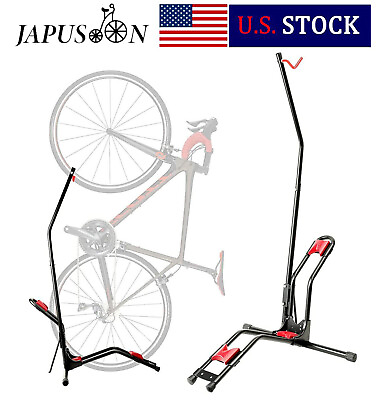 Vertical Bike Rack Adjustable 20#x27;#x27; 28#x27;#x27; Wheels Bicycle MTB Floor Storage Stand $11.99