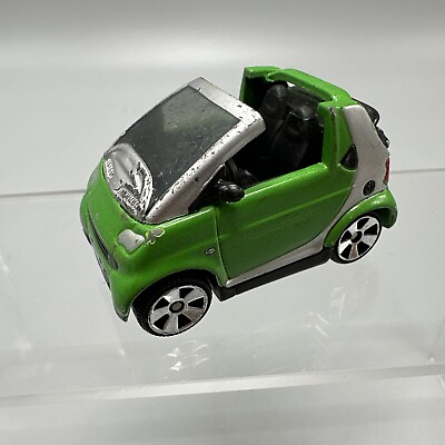 #ad #ad Matchbox Smart Fortwo Coupe Green Smart Car Loose 1:52 $9.99