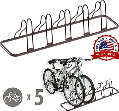 #ad Bicycle Floor Adjustable Parking Stand Storage Garage Rack Bike Holder For Home $99.99