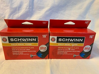 Schwinn 2 16quot; Self Seal Tubes Helps Eliminates Flats SW75830 6 $11.16