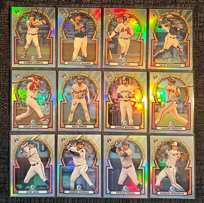 #ad 2023 Bowman Chrome Baseball ROY Favorites Insert Complete Your Set You Pick Card $1.25
