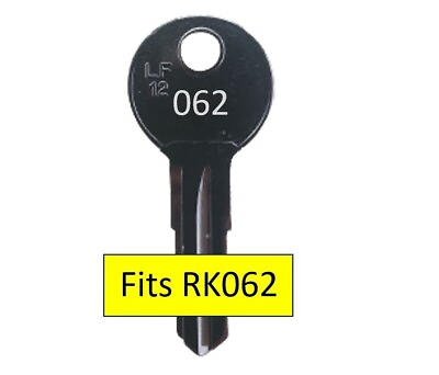 062 or RK062 Key Fits Rhino Roof Rack or Pod FREE POST AU $12.95