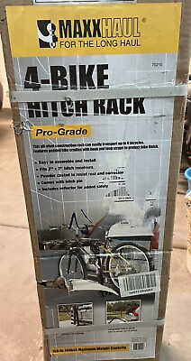 #ad New Maxxhaul 70210 4 Bike Hitch Rack $100.00