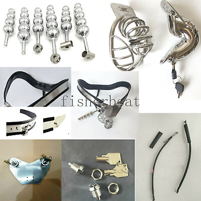 #ad Chastity Belt Replacement DIY Accessories Stopper Cage Cable Device Redesigned $77.06