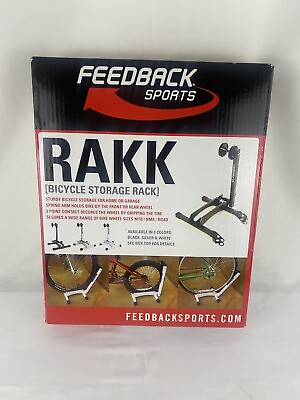 #ad #ad Feedback Sports RAKK Bicycle Storage Rack Black Brand New $45.99