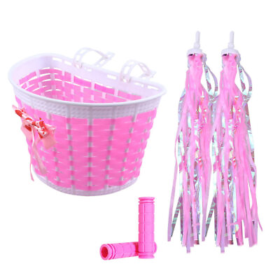 #ad #ad Scooter Streamers Bike Accessories Kids Bikes Bicycle Basket Fringe $11.39