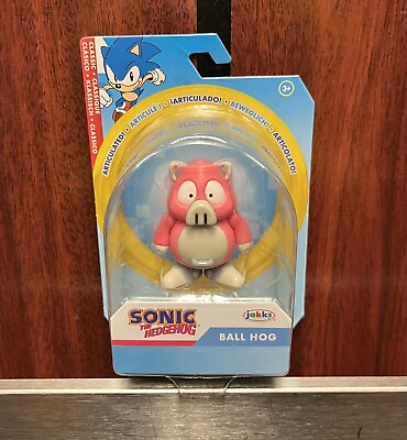 #ad Sonic The Hedgehog BALL HOG 2.5” Jakks Pacific Wave 17 Figure *SHIPS TODAY* $69.95