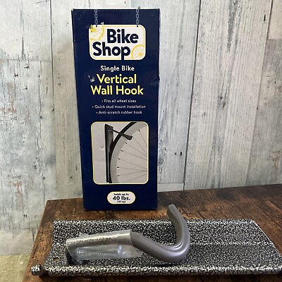 #ad Vertical Wall Mount Bike Rack Single Bicycle Hook Bracket Hanger Storage. $6.00