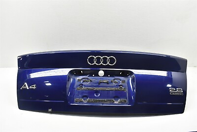 1999 2001 Audi A4 Trunk Lid Assembly Blue 99 01 $348.75