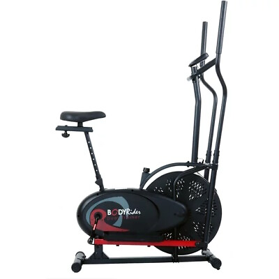 #ad NEW Dual Trainer Cardio Bike Exercise Fitness Indoor Stationary Bicycle Workout $247.90