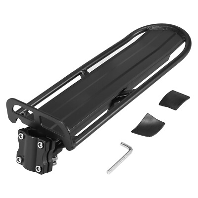 #ad Retractable Bike Rear Rack 20Lb Capacity Holder Bicycle Cargo Carrier Rack L1H3 $17.65