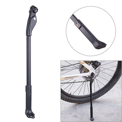 #ad 1xQuick Release MTB Bike Support Side Stand Bicycle Kickstand Parking Rack Black $20.44