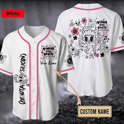 #ad Karol G Mañana Sera Bonito Baseball Jersey La Bichota Music T Shirt S 5XL $32.99