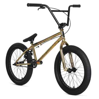 #ad Elite 20quot; BMX Destro Bicycle Freestyle Bike 3 Piece Crank Gold NEW $369.00