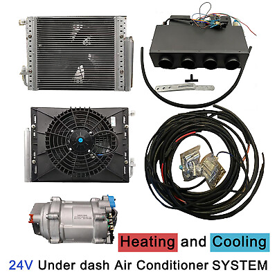 #ad #ad 24V Under Dash air conditioner Electric A C Fast Cool for Truck Car RV 404 000 $739.99