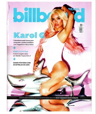 #ad Karol G Billboard Magazine Cover Brazil May 2024 Pre Order $45.00