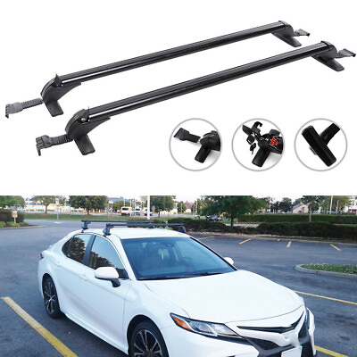 For Toyota Camry 2012 2021 Car Roof Rack Cross Bars 43.3quot; Luggage Carrier Lock $78.95