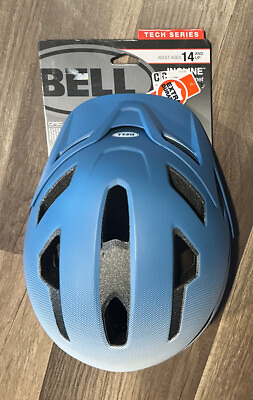 #ad Bell Bike Helmet Adult 14 and Up 53 60cm Incline Tech Series Blue New $25.00