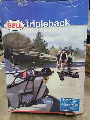 #ad BELL Double Back To Bike Trunk Rack￼ NEW in box $50.00