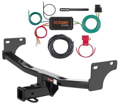 #ad Curt Class 3 Trailer Hitch amp; 3 to 2 Wire Taillight Connector for Patriot Compass $222.58