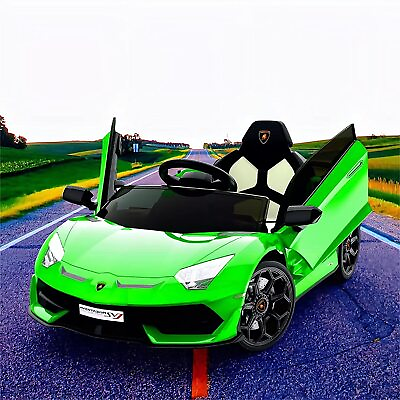 #ad Ride on Car for Kids 12V Licensed Lamborghini Electric Vehicles Battery Powered $135.99