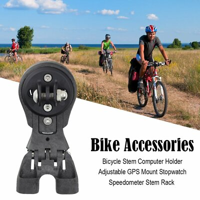 #ad For Garmin Bryton Wahoo Bike Handlebar Stem Computer Mount Support NEW $14.49