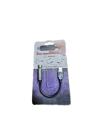 #ad Star Projector Night Ligt Car Bedroom Interior Decor Galaxy Starlight USB Purple $6.00