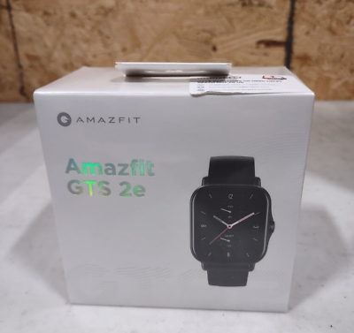 NEW Amazfit GTS 2e 42.8mm Aluminum Case with Silicone Strap Smart Watch ... $45.00