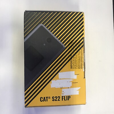#ad Bullitt Mobile CAT S22 FLIP 16GB Black T Mobile New unlocked $69.99