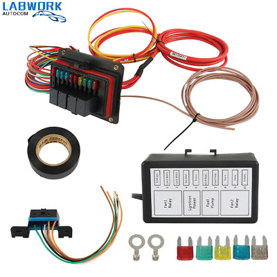 #ad LSx Swap Sealed Fuse Block amp; Relays DIY Stand Alone Wiring 4.8 5.3 6.0 6.2 5.7 $75.50