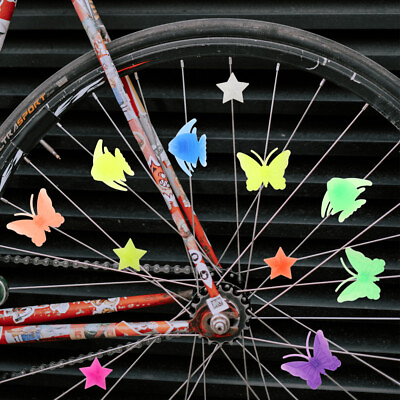 #ad Kids Bike Spoke Beads Set Wheel Decor Accessories $8.29