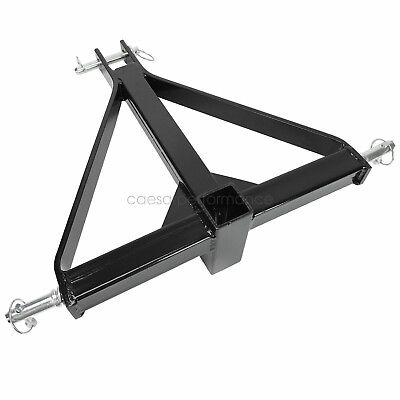 #ad 3 Point 2 Receiver Trailer Hitch Category One Tractor Tow Hitch Drawbar Adapter $39.50