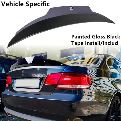 Rear Wicker Bill Spoiler Wing Duckbill Painted Fit For BMW 3 Series E92 Coupe M3 $89.49