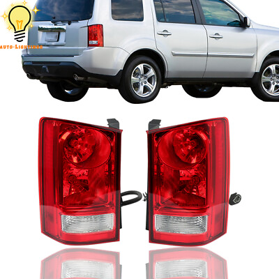 #ad For Honda Pilot 2009 2014 2015 Leftamp;Right Side Rear Tail Lamp Pair Tail Lights $82.59