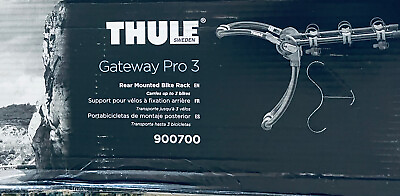 #ad #ad Thule Gateway Pro 3 Car Trunk Bike Rack Holds up to 3 Bikes ***NEW OPEN BOX*** $175.00