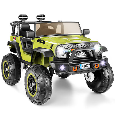 #ad 2 Seater Ride On Car for Kids 24V 400W Electric Vehicle Jeeps Truck with Remote $289.99
