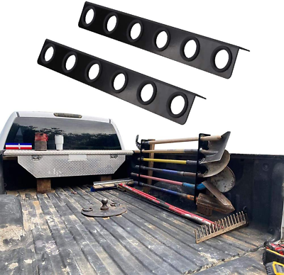 6 Tool Landscape Truck Trailer Rack Storage Rack Shovel Rack NEW $50.58